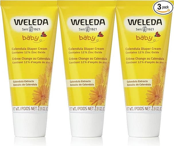 Weleda Baby Calendula Diaper Cream-3 pack