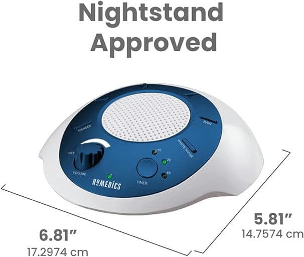 Homedics SoundSleep White Noise Sound Machine