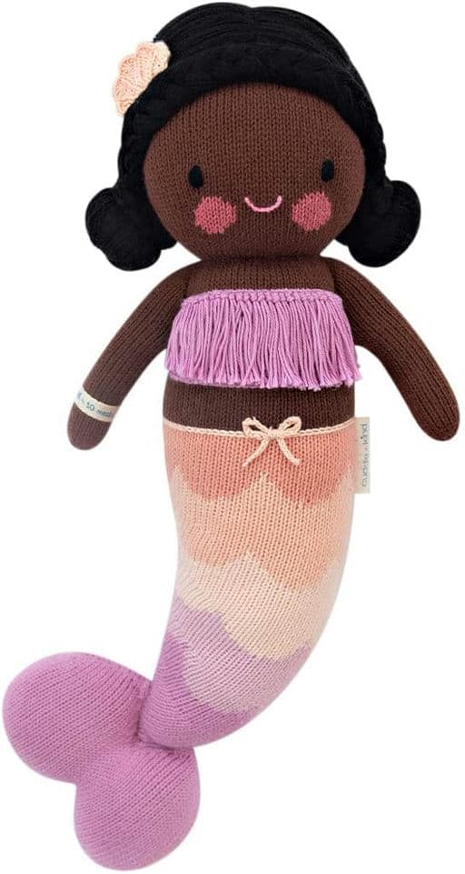 cuddle + kind Maya The Mermaid Regular 20" Hand-Knit Doll