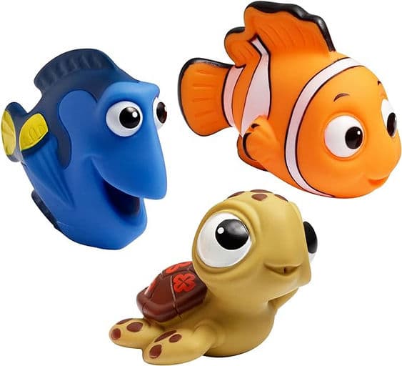 The First Years Finding Nemo Baby Bath Squirt Toys