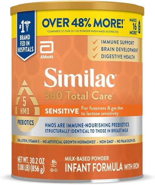 Similac 360 Total Care Sensitive Infant Formula