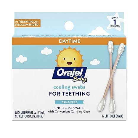 Baby Daytime Cooling Swabs for Teething