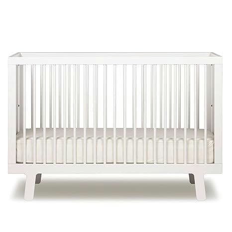 Oeuf Sparrow Crib, White