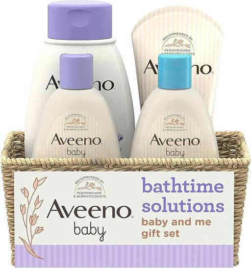 Aveeno Baby Bathtime Solutions Baby & Me Gift Set