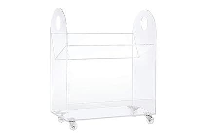 Babyletto Presto Portable Bookcase and Cart in Acrylic