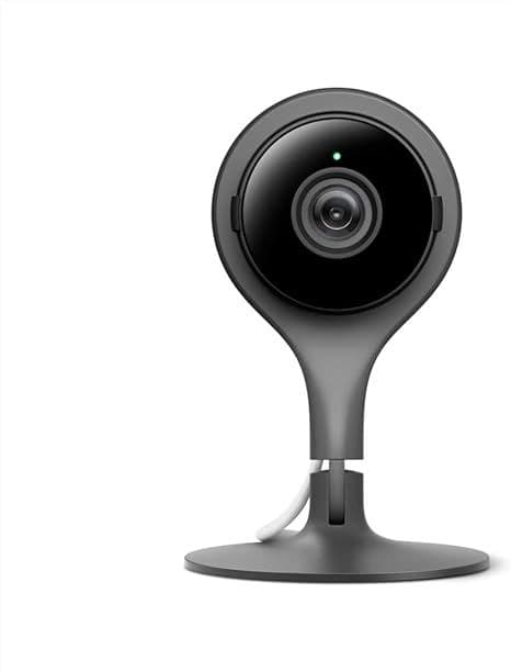 Nest Cam Indoor - 1st Generation - Wired Indoor Camera - Control with Your Phone and Get Mobile Alerts