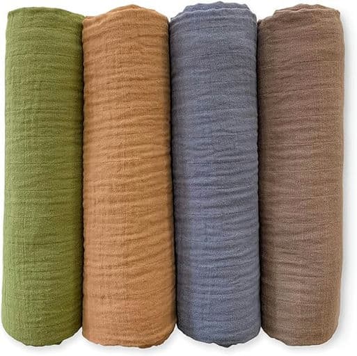 Cotton Muslin Swaddle Blankets