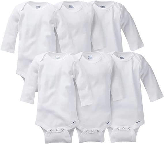 Gerber unisex-baby Multi-pack Long-sleeve Onesies Bodysuit Mitten Cuff