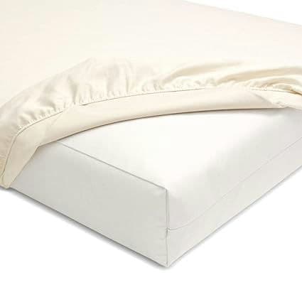 Naturepedic Organic Waterproof Crib Mattress Pad, Skin Friendly, Breathable & Absorbent Crib Mattress Protector