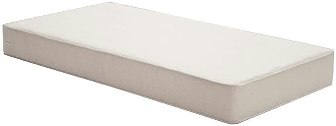 Heavenly Dreams Baby Crib & Toddler Bed Mattress, Waterproof Cover, Firm, Fits Standard Size Cribs & Toddler Beds, White