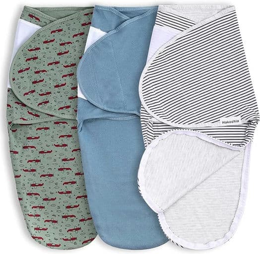 Hakochia Baby Swaddle Blanket with Zipper
