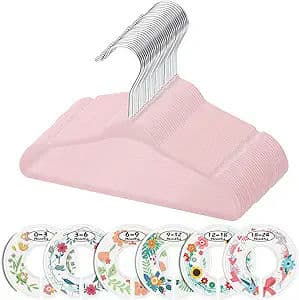 Minnebaby Velvet Baby Hangers