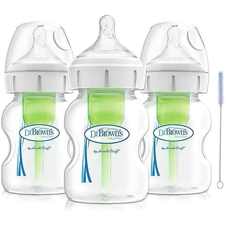 Dr. Brown's 5 oz Options+ Wide-Neck Bottles