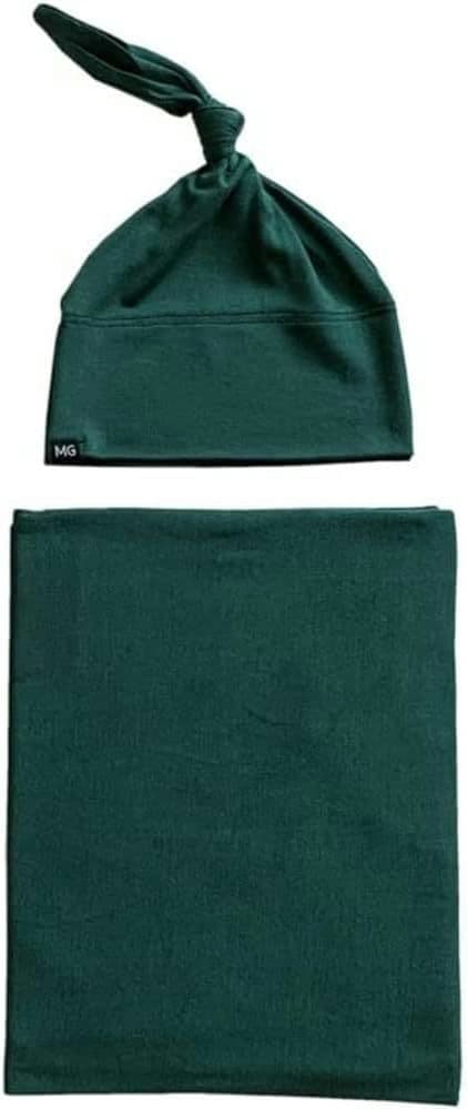 Milkmaid Goods Baby Swaddle Blanket & Matching Headwear Set