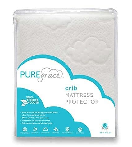 PUREgrace Crib Mattress Protector Breathable
