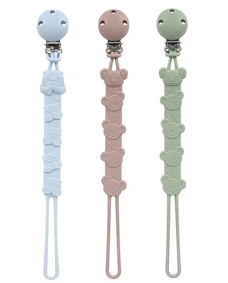 Silicone Pacifier Clips