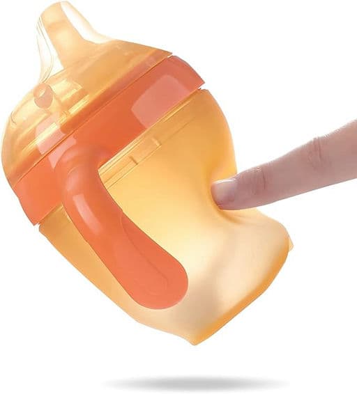 BOLOLO silicone toddler sippy cups with straws