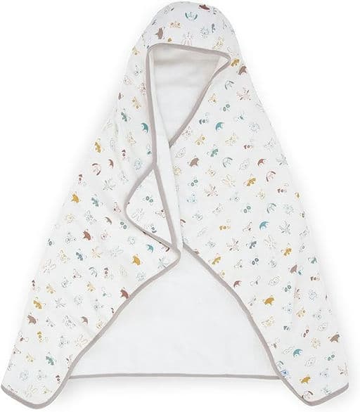 Little Unicorn Large Cotton Hooded Towel