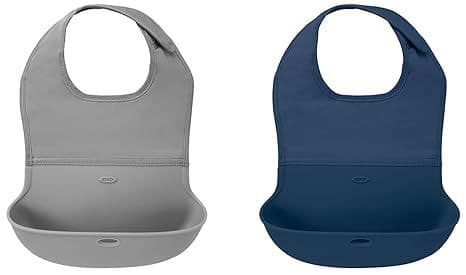 OXO Tot Roll-Up Bib 2 Pack