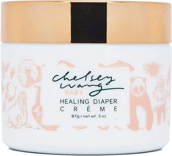 Chelsey Wang Baby Healing Diaper Crème, All-Natural, Organic and Vegan, 3 oz.
