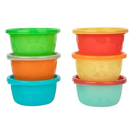 The First Years Take & Toss Toddler Bowls Set - Reusable Toddler Snack Cups