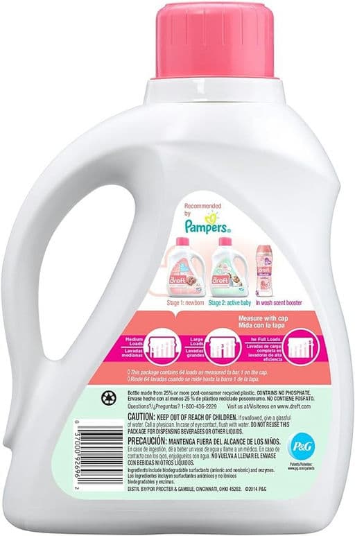 Dreft Detergent, 100 Oz