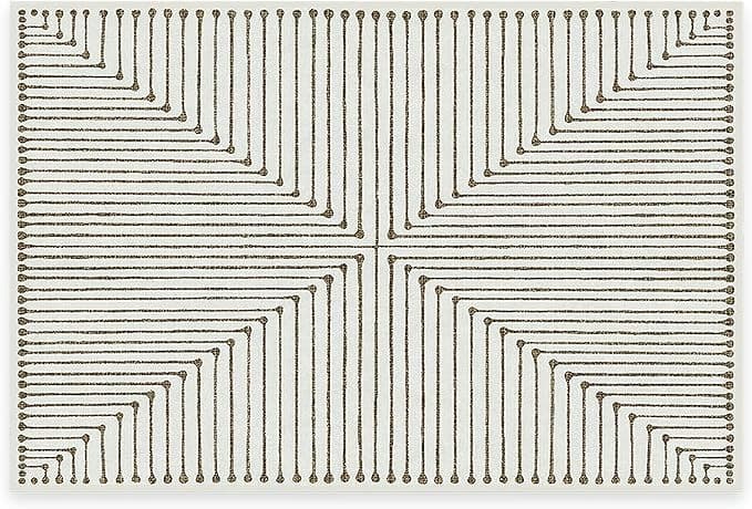 RUGGABLE Washable Rug - Perfect Modern Area Rug for Living Room, Bedroom, Kitchen & Dorm Room