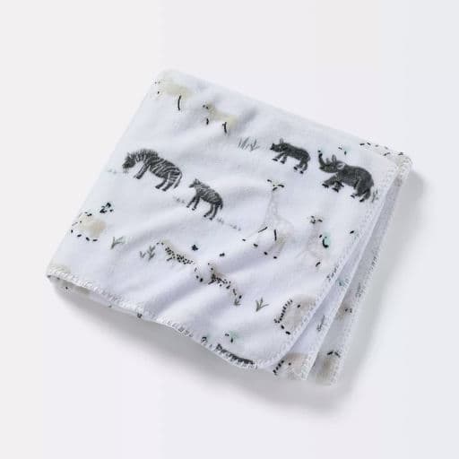 Plush Two by Two Baby Blanket