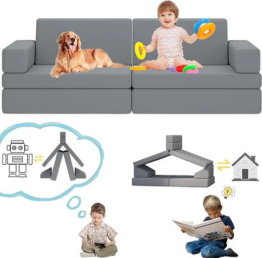LFCREATOR Modular Kids Couch Sofa