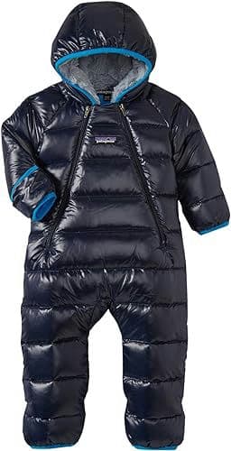 Patagonia Unisex Baby Hi Loft Down Sweater Bunting (Baby) - Navy Blue - Newborn