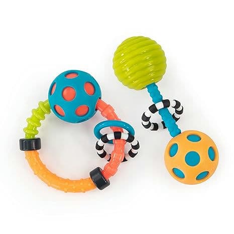 Sassy My First Bend & Flex Rattle Set - 2 Piece