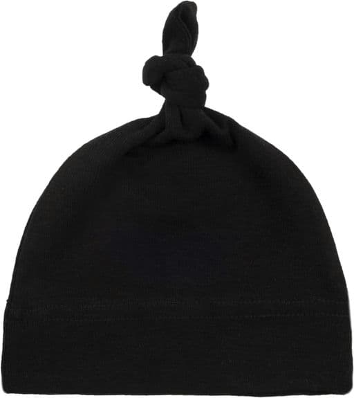 Soft Warm Baby Hats | Adjustable Top Knot Baby Beanie