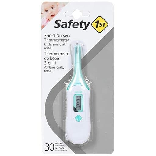 Safety 1st 3-in-1 Nursery Thermometer, Analog