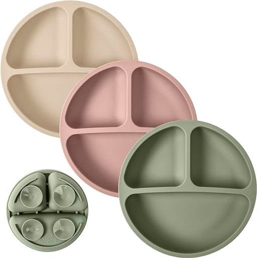 WeeSprout Suction Plates for Babies & Toddlers