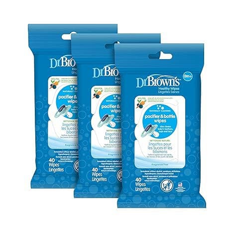 Dr. Brown's Bottle and Pacifier Healthy Wipes