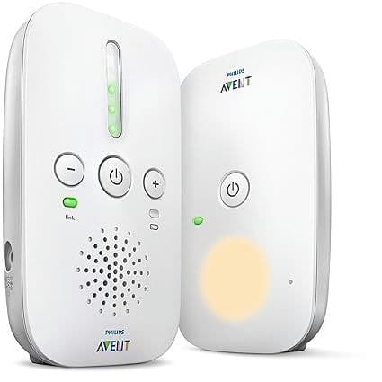 Philips AVENT Audio Baby Monitor DECT, White, SCD502/10