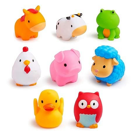 Munchkin® Farm™ Animal Squirts Baby Bath Toy
