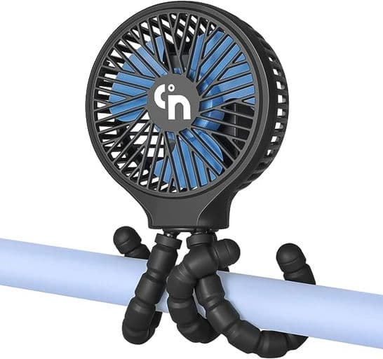 Mini Handheld Stroller Fan