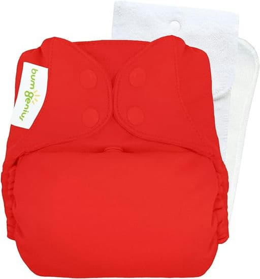 bumGenius Original One-Size Pocket-Style Cloth Diaper 5.0 (Pepper)