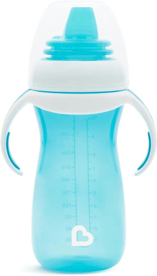 Munchkin® Gentle™ Transition Sippy Cup with Trainer Handles, 10 Ounce, Blue