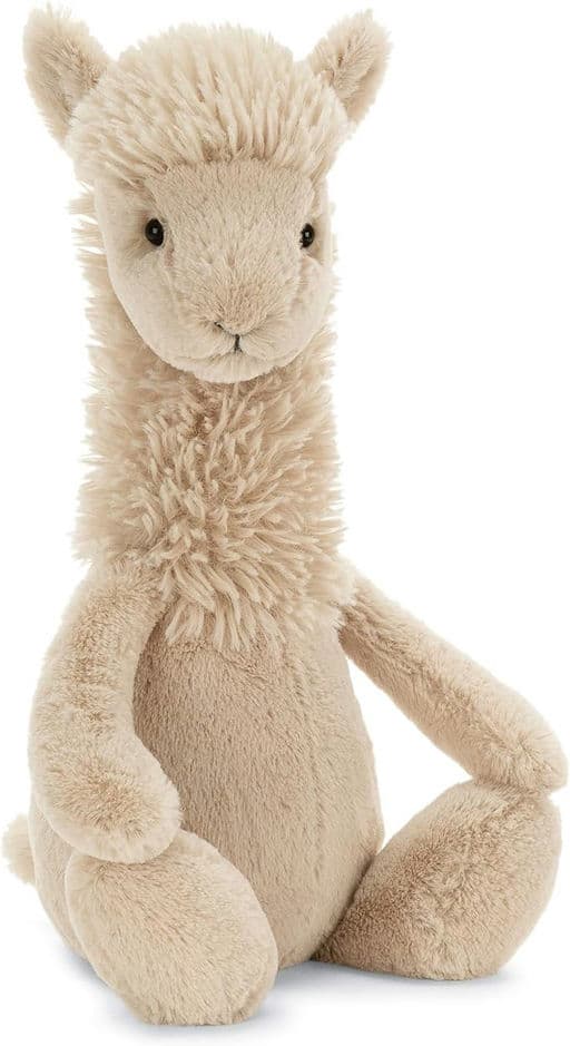 Jellycat Bashful Llama Stuffed Animal
