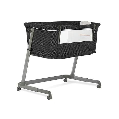 Dream On Me Waves 3-in-1 Baby Bassinet, Bedside Sleeper and -Playard, Seven Adjustable Height Position, Lightweight and Portable Bedside Bassinet, JPMA Certified