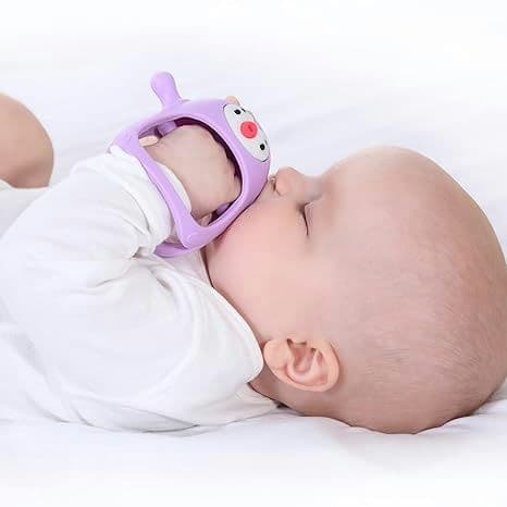 Smily Mia Penguin Buddy Never Drop Silicone Teething Toy
