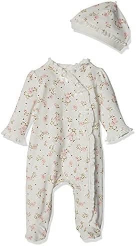 Little Me Baby Clothes & Outfits - Girls One Piece Hat & Footed Sleeper Pajamas
