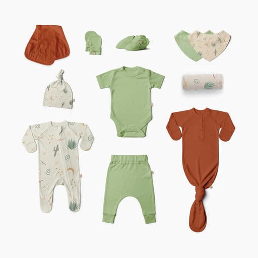 Bamboo & Organic Cotton 11-Piece Layette Gift Set