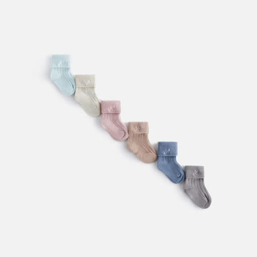 Kith Baby 6-Pack Socks