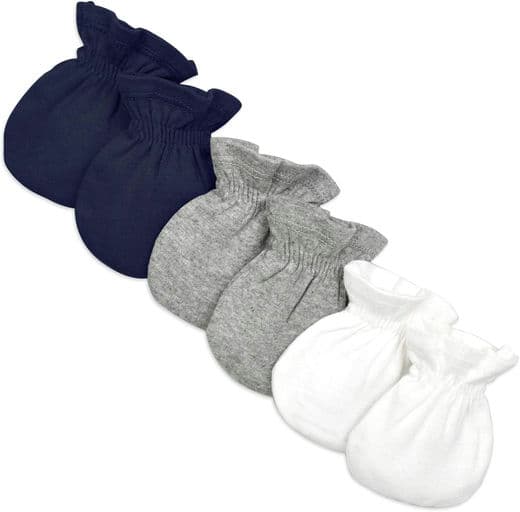 BURT'S BEES BABY Organic Mittens (3 Pair)