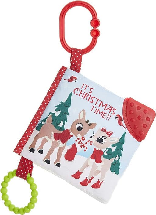 KIDS PREFERRED Rudolph The Red-Nosed Reindeer On The Go Teether Book