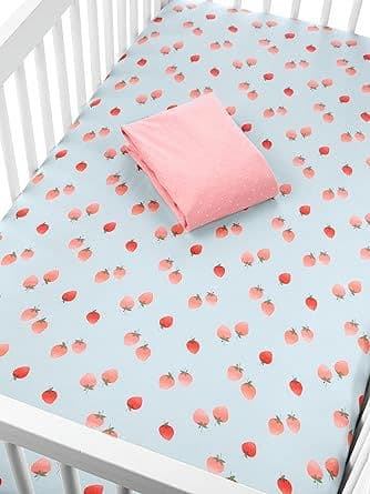 Kids Baby 2-Pack Cotton Crib Sheets