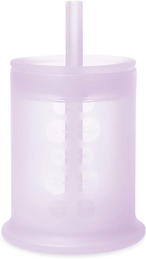 Olababy Silicone Training Cup with Straw Lid